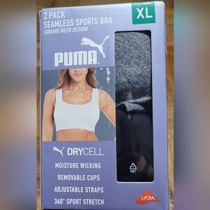 PUMA DryCell White Sports Bra